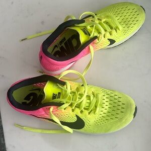 Nike sneakers size 8,Racing Road.Neon yellow & hot pink